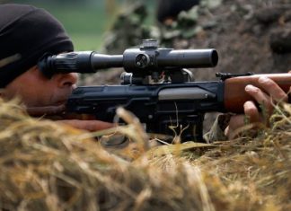 Հայ դիպուկահարները 2134 մետրից խոցել են հակառակորդին