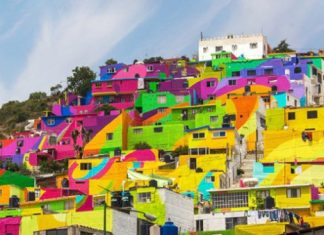 «Радужная деревня» Индонезии