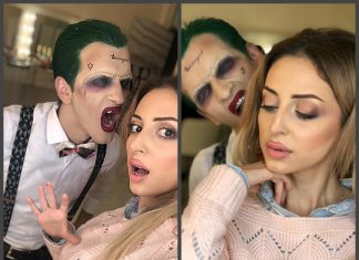 Դիմահարդար Լյուսին իր նոր աշխատանքով մեծ աղմուկ բարձրացրեց, Մոդել Նարեկ Դեմիրճյանը Ջոկերի կերպարում