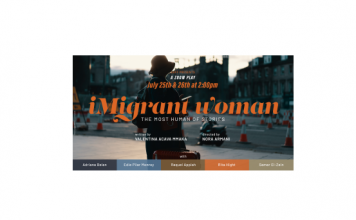 iMigrant Woman, a play in three beats, brought to you from seven cities and three continents