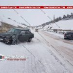 Ճանապարհի մերկասառույցի պատճառով Չայնիի ոլորաններում բախվել են Opel Astra-ն ու ВАЗ 21099-ը. կա վիրավոր. ՖՈՏՈՌԵՊՈՐՏԱԺ