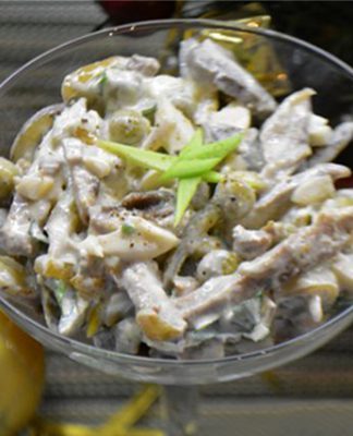 Օրվա բաղադրատոմսը՝ լոբով և սնկով աղցան. Թեթև և օգտակար ուտեստ