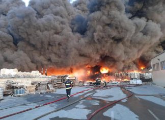 Խոշոր հրդեհ` Սումգայիթում. պայթյունների ձայներ են լսվում (տեսանյութեր)