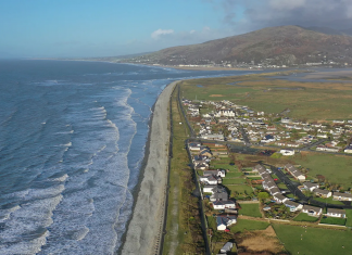 The Welsh village of Fairbourne is at high risk of being submerged from rising sea levels and residents have been told they will need to move. But many say they will refuse to leave.