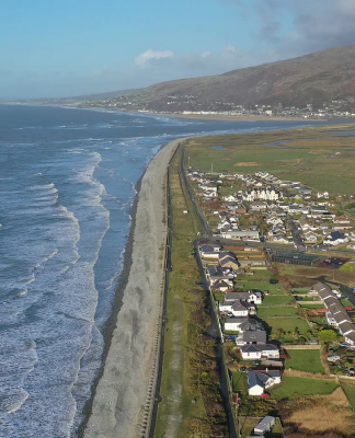The Welsh village of Fairbourne is at high risk of being submerged from rising sea levels and residents have been told they will need to move. But many say they will refuse to leave.