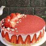 Клубничный чизкейк без выпечки