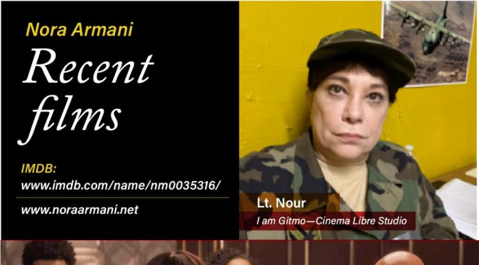 Actress Nora Armani is back in Armenia after completing work on a Netflix feature film