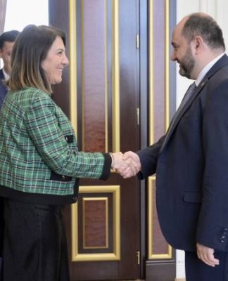 Արայիկ Հարությունյանը հանդիպել է Զեյնա Մինային՝ Ֆրանկոֆոնիայի կապակցությամբ