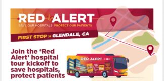 Join the ‘Red Alert’ hospital tour kickoff to save hospitals, protect patients