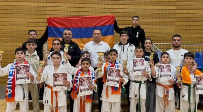 Հայ մարզիկները ոսկե, արծաթե և բրոնզե մեդալներ են նվաճել Կիոկուշին կարատեի «Եվրոպայի գավաթ» մրցաշարում